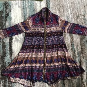 Anthro Aratta Silent Journey M Tunic Dress